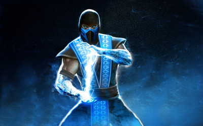 

Sub Zero Mortal Kombat 4K ON HI QUALITY LARGE PRINT 36X24 INCHES Photographic Paper(36 inch X 24 inch, Rolled)