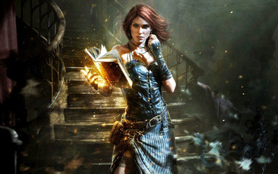 

TRISS MERIGOLD THE WITCHES WALLPAPER ON FINE ART PAPER HD QUALITY WALLPAPER POSTER Fine Art Print(19 inch X 13 inch, Rolled)
