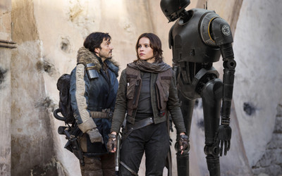 

Rogue One A Star Wars Story Felicity Jones 5K ON HI QUALITY LARGE PRINT 36X24 INCHES Photographic Paper(36 inch X 24 inch, Rolled)