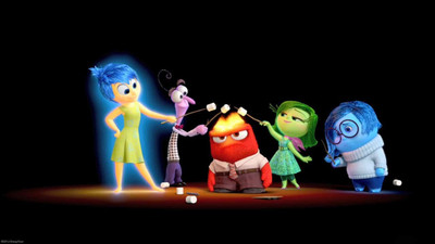 

Movie Inside Out Joy Sadness Anger Fear Disgust ON HI QUALITY LARGE PRINT 36X24 INCHES Photographic Paper(36 inch X 24 inch, Rolled)