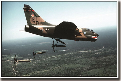 

Fighter plane dropping missiles ON HI QUALITY LARGE PRINT 36X24 INCHES Photographic Paper(36 inch X 24 inch, Rolled)
