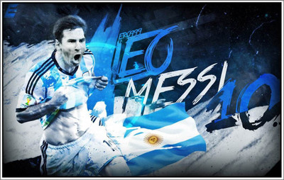 

Lionel Messi ON HI QUALITY LARGE PRINT 36X24 INCHES Photographic Paper(36 inch X 24 inch, Rolled)
