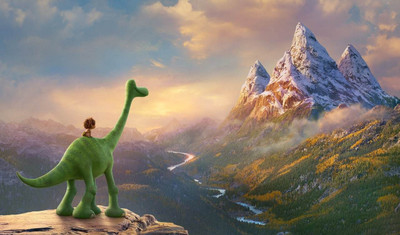 

Movie The Good Dinosaur ON HI QUALITY LARGE PRINT 36X24 INCHES Photographic Paper(36 inch X 24 inch, Rolled)