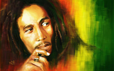 

The Bob Marley ON HI QUALITY LARGE PRINT 36X24 INCHES Photographic Paper(36 inch X 24 inch, Rolled)