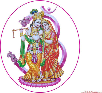 

RADHA KRISHAN ON HI QUALITY LARGE PRINT 36X24 INCHES Photographic Paper(36 inch X 24 inch, Rolled)