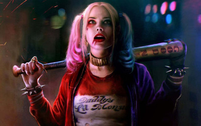 

Movie Suicide Squad Harley Quinn Margot Robbie ON FINE ART PAPER HD QUALITY WALLPAPER POSTER Fine Art Print(19 inch X 13 inch, Rolled)