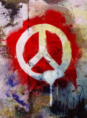 

Imagine Peace Graffiti ON FINE ART PAPER HD QUALITY WALLPAPER POSTER Fine Art Print(19 inch X 13 inch, Rolled)