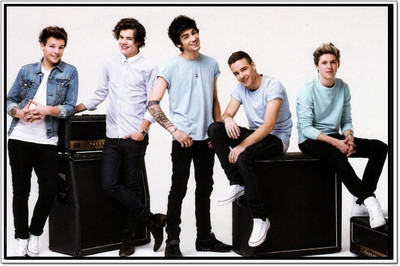 

One Direction ON HI QUALITY LARGE PRINT 36X24 INCHES Photographic Paper(36 inch X 24 inch, Rolled)