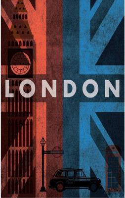 

London Pop ON FINE ART PAPER HD QUALITY WALLPAPER POSTER Fine Art Print(19 inch X 13 inch, Rolled)