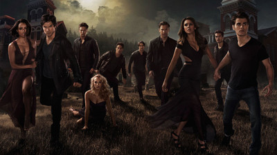 

TV Show The Vampire Diaries (2) ON HI QUALITY LARGE PRINT 36X24 INCHES Photographic Paper(36 inch X 24 inch, Rolled)