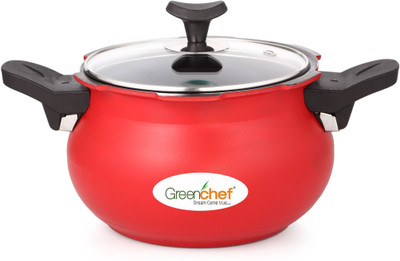 

Greenchef Greavy Pot - 3ltrs 3mm Pot 1 L(Aluminium, Non-stick), Grey