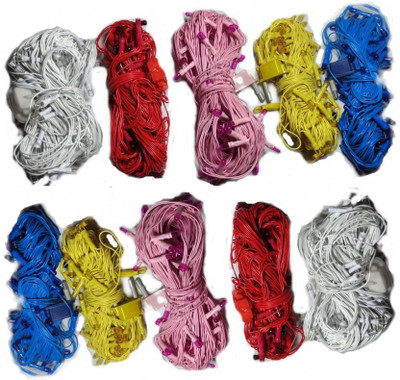 

Apro 312 inch Red, Blue, Yellow, Pink, Green Rice Lights(Pack of 10)