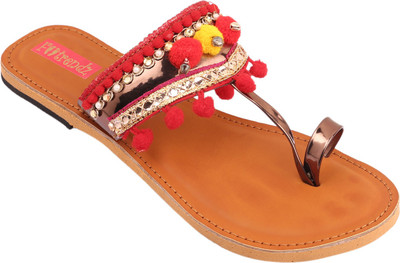 

Footrendz Women Tan Flats