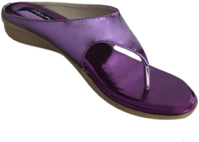 

SK TRADERS Women Purple Flats