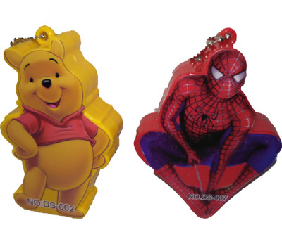 

Wonder Star School Spider Man & Pooh Cartoon Shape Sharpener 2 Pcs Combo Sharperners(Set of 2, Multicolor)