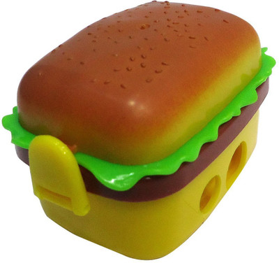 

Wonder Star School Burger Style Sharpener 6 Pcs Combo Sharperners(Set of 6, Multicolor)