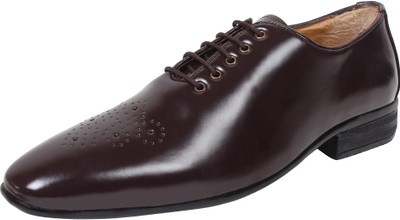 

SASSIE Party Wear For Men(Brown