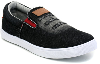 

Sparx 310 Canvas Shoes For Men(Black, Black white