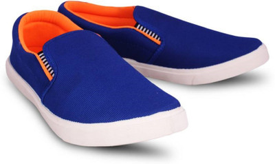 Adclicks LFFRR Loafers For Men(Blue, Blue :: red