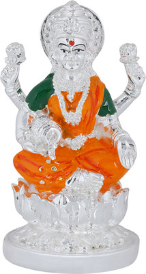 

Jewel99 Laxmi ji Decorative Showpiece - 10 cm(Silver Plated, Silver)