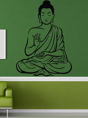 

Decora  Spiritual Sticker(Pack of 1, Black