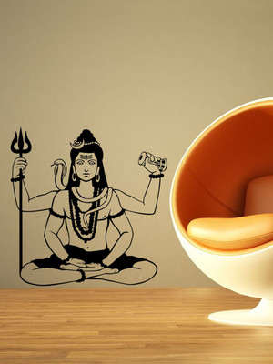 

Decora  Spiritual Sticker(Pack of 1, Black