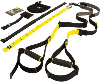 

Fitness Carnival Suspension Body Fitness Trainer With Door Anchor, Adjustable Buckles & Heavy Duty Grip Handles For Resistance Fitness Band(Multicolor)