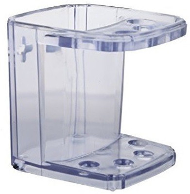 

SSS - 3in1 Multi-Purpose (Toothbrush holder/paste holder) (Material :- Acrylic PP) Acrylic Toothbrush Holder(Clear, Wall Mount)