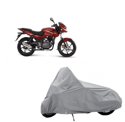 

Kaaz Two Wheeler Cover for Bajaj(Pulsar 180 DTS-i, Silver)