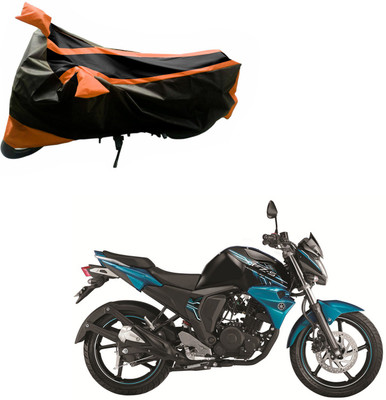 56 Off On Purpleheart Two Wheeler Cover For Yamaha Fz S Black