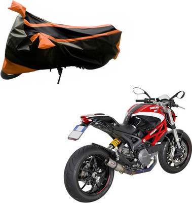 Purpleheart Two Wheeler Cover for Ducati(Monster 796 S2R, Black, Orange)
