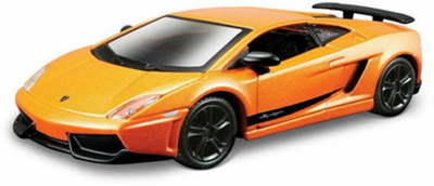 

Maisto Power Kruzerz 4.5 Inch Pull Back Action Lamborghini Gallardo Diecast Model Car (Orange)(Orange)