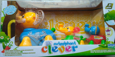 

KVN Elephant Family(Multicolor)