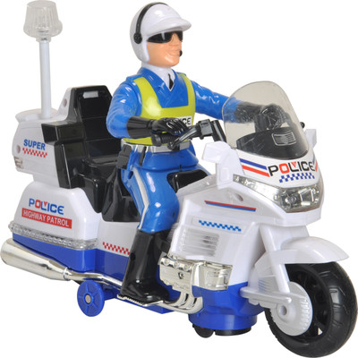 

Magic Pitara Police Patrol Motorcycle(Multicolor)