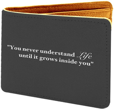 

REHBAR Men Multicolor Canvas Wallet(5 Card Slots)
