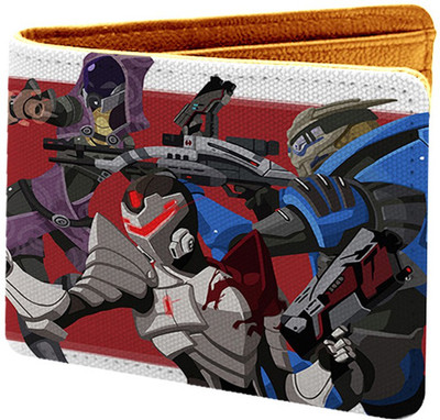 

REHBAR Men Multicolor Canvas Wallet(5 Card Slots)