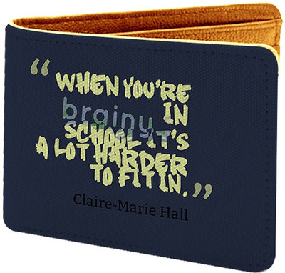 

REHBAR Men Multicolor Canvas Wallet(5 Card Slots)