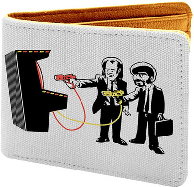 

REHBAR Men Multicolor Canvas Wallet(5 Card Slots)