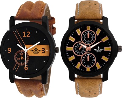 Swisso SWS-5885-1538-BR Stylish Combo Watch  - For Men   Watches  (Swisso)