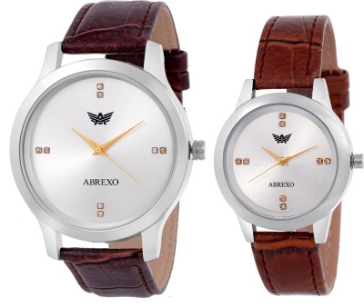 Abrexo Abx1134-White-Excluisve Couple-Signature Style Anniversary Series Watch  - For Men & Women   Watches  (Abrexo)