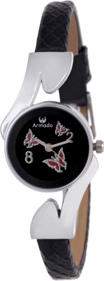 Armado AR-03-BLk Perfect Stylish Black Watch  - For Girls   Watches  (Armado)