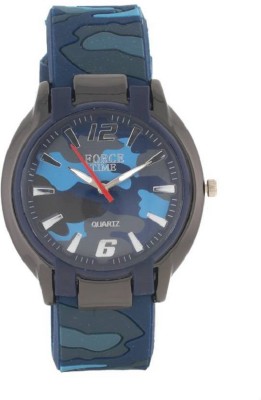 PETER INDIA STYLISH ARMY BLUE WATCH Watch  - For Boys   Watches  (peter india)