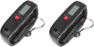 

CASON Set Of 2-Digital Electronic Travel Bag Luggage Weight Capacity- 50 Kg Heavy duty & Pin type-p4 Weighing Scale(Multicolor)