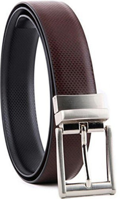 

N R CREATION Men Black, Brown Genuine Leather, Artificial Leather Belt
