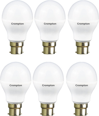 

Crompton 3 W Standard B22 LED Bulb(Yellow, Pack of 6)