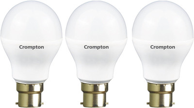 

Crompton 3 W Standard B22 LED Bulb(Yellow, Pack of 3)