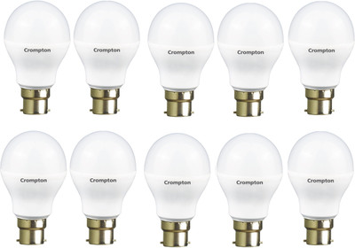 

Crompton 3 W Standard B22 LED Bulb(Yellow, Pack of 10)