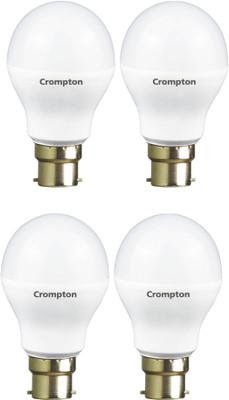

Crompton 3 W Standard B22 LED Bulb(Yellow, Pack of 4)