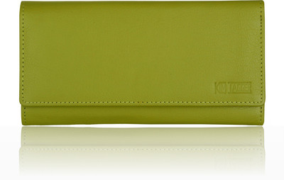 

Kim Jagger Casual Green Clutch