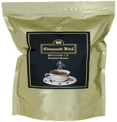 

Chamundi Hills Gold Roasted Coffee Beans (Mercurian 2.0: Arabica Mysore Nuggets Extra Bold AAA-40%, Robusta AAA-40% and Peaberry-20%) Filter Coffee 450 g